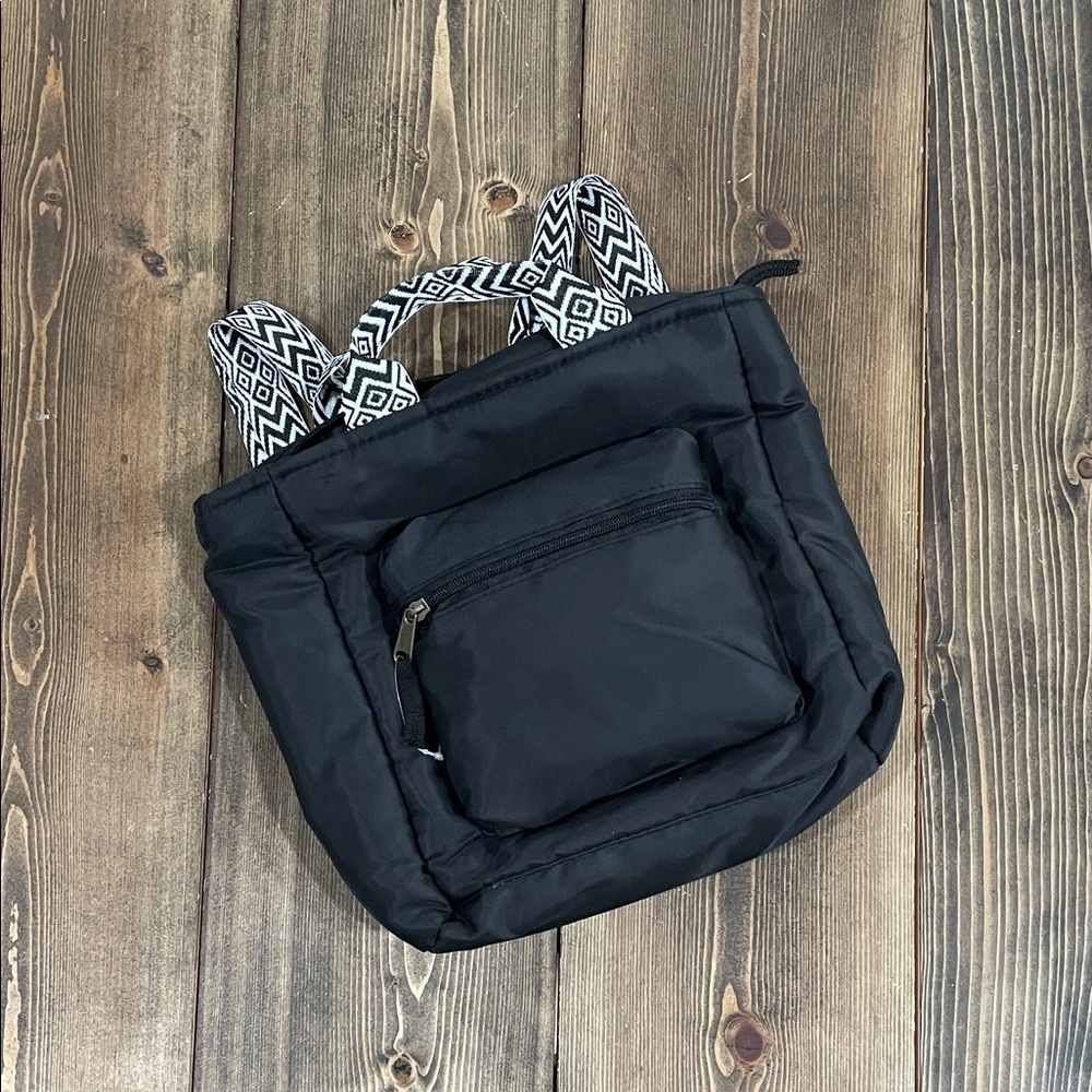Black Mini Backpack - Picture 2 of 6